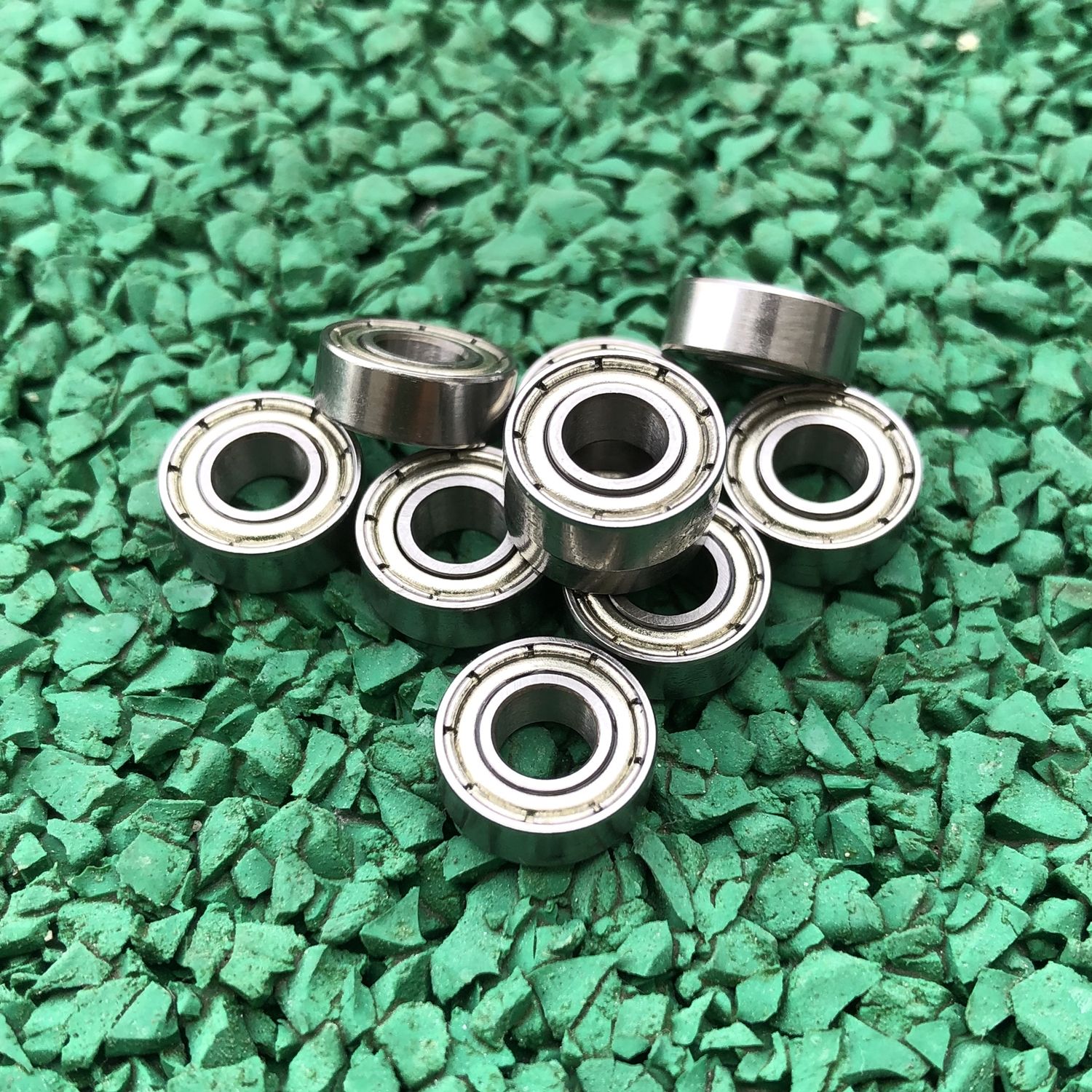TRB RC 10-Pack 5x11x4mm Precision Ball Bearings - MR115-RZ-RED, ABEC 3, Chrome Steel, With Hybrid Seals - View #12