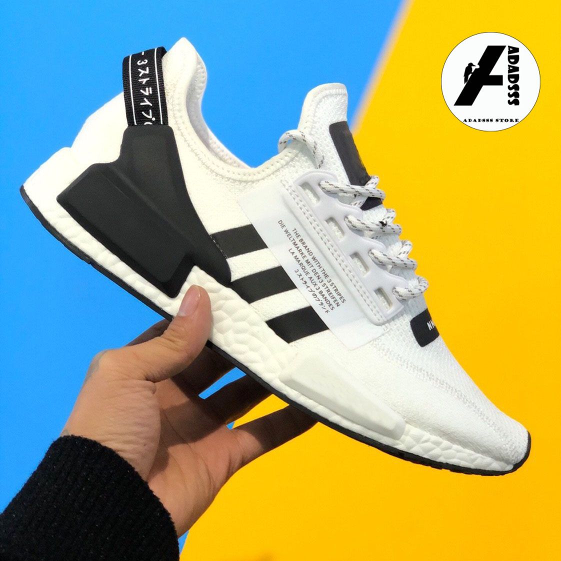 adidas nmd feminino preto