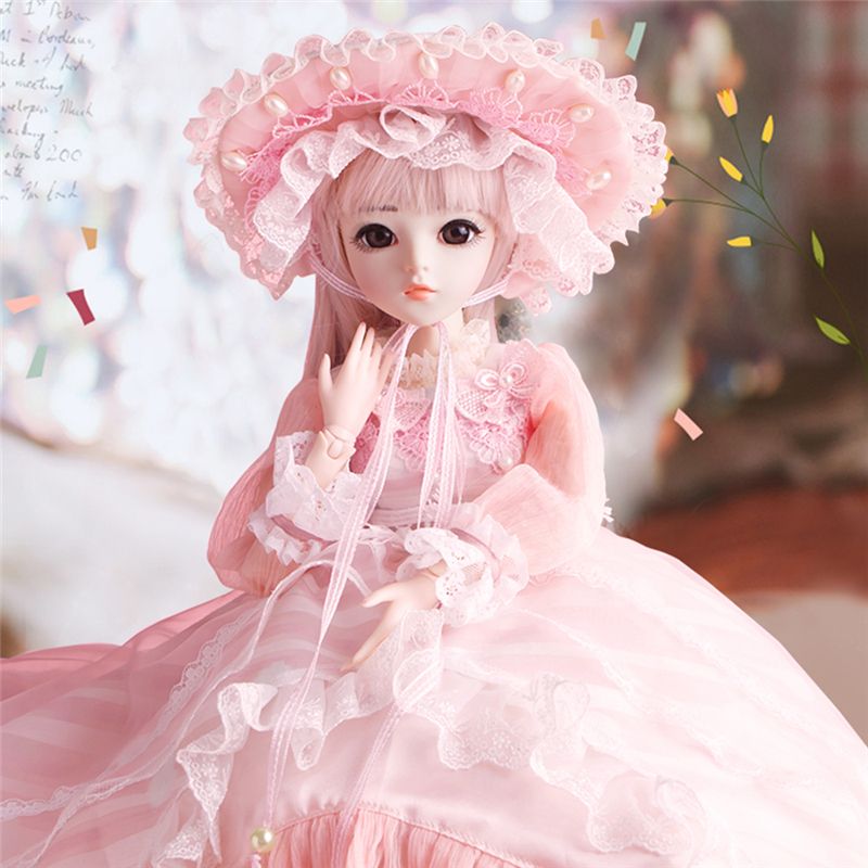 cute pink dolls