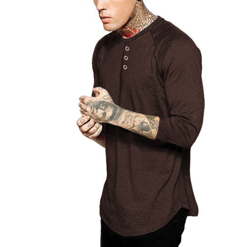 T shirt manica tre quarti uomo Clearance