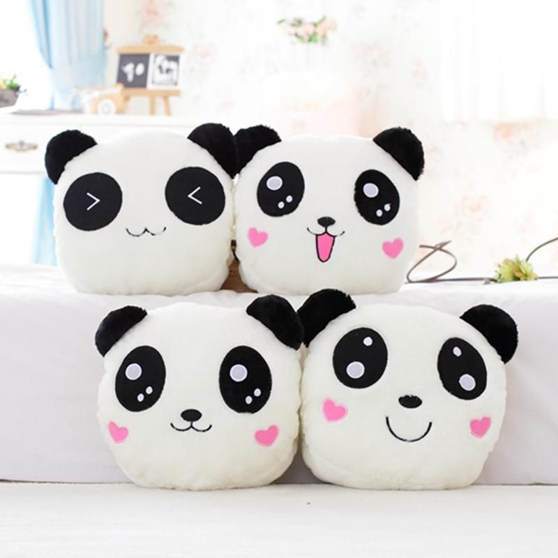 panda plush pillow
