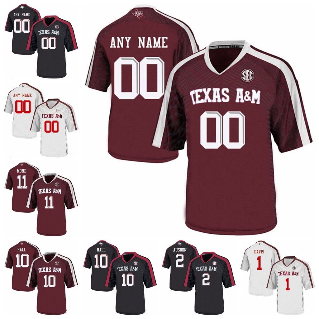 custom texas a&m jersey