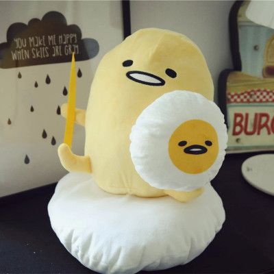 Get Hot Adorable Gudetama Plush Pillow Toys Cartoon Yolk Soft Stuffed For iPhone Wallpaper Hot Adorable Gudetama Plush Pillow Toys Cartoon Yolk Soft Stuffed For Android