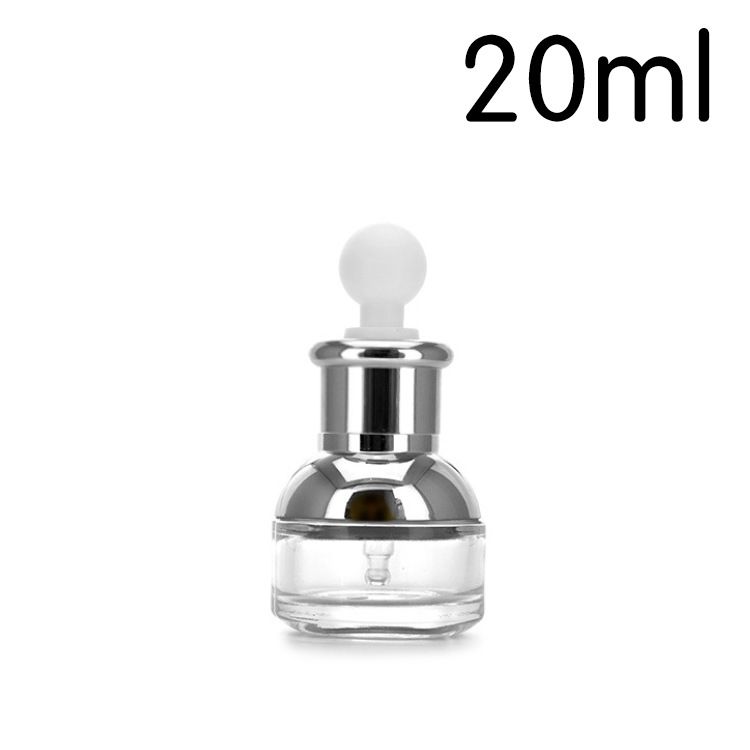 20ML الفضة دومبي زجاجة