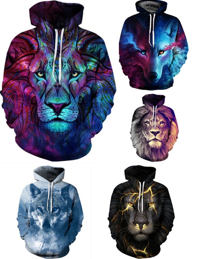 purple wolf moletom com capuz