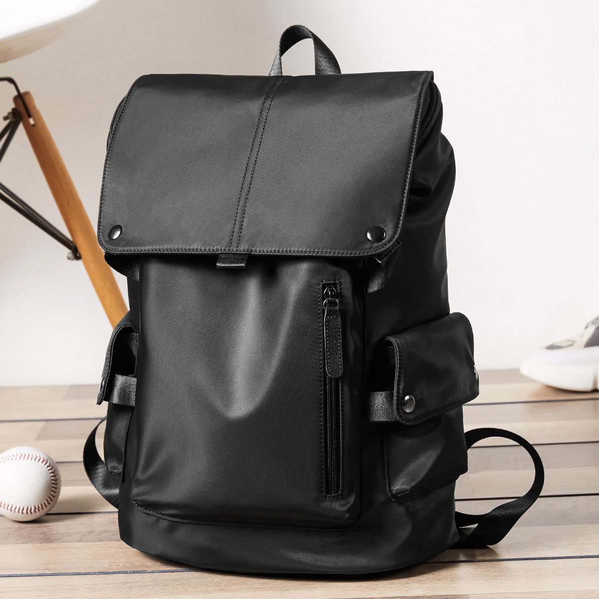 Korean backpack men Clearance