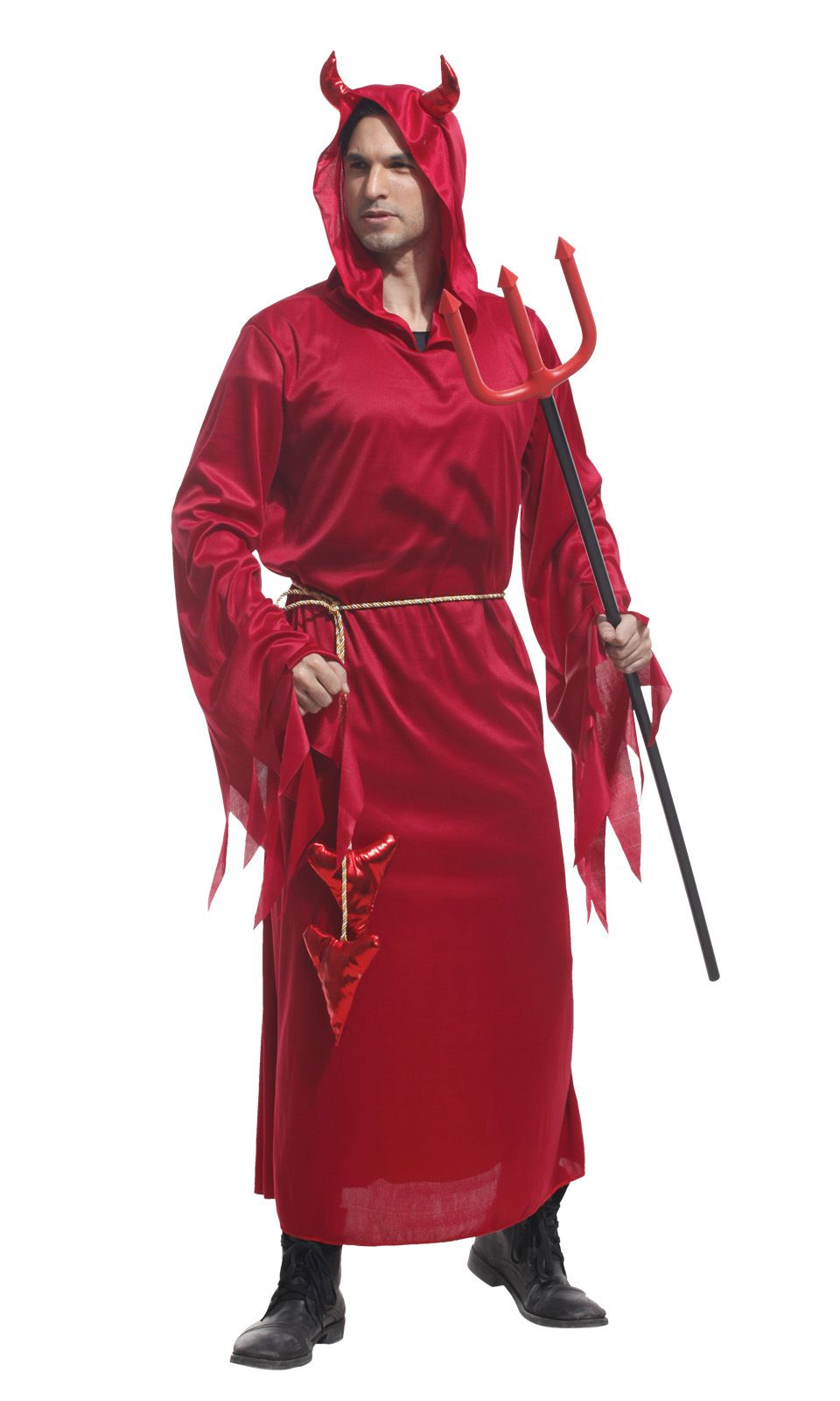 Shanghai Story Adult Mens Halloween Cosplay Costumes Demon Red Evil ...