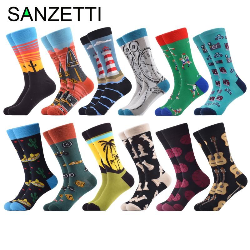 5 Paires Fashion Homme Chaussettes Lot Coton Chaud Coloré Diamant Robe Décontractée Chaussettes 5 Paires Fashion Homme Chaussettes Lot Coton Chaud Coloré Diamant Robe Décontractée Chaussettes