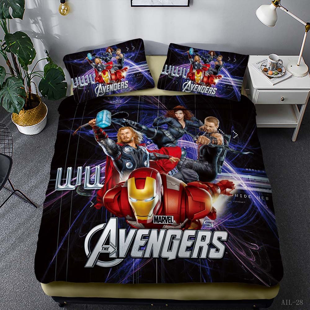 Iron Man Bedding Ropa De Cama De Duvet Cover Set Luxury Bedsheets