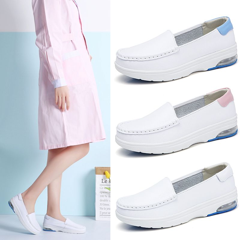 mens white nursing shoes