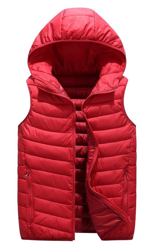 Compra Moda Sin Mangas De Down Parka Hombre Invierno Para Hombre Chaqueta  De La Capa De La Alta Calidad Del Chaleco Abajo Prendas De Vestir  Exteriores Para Hombre De La Mujer Con
