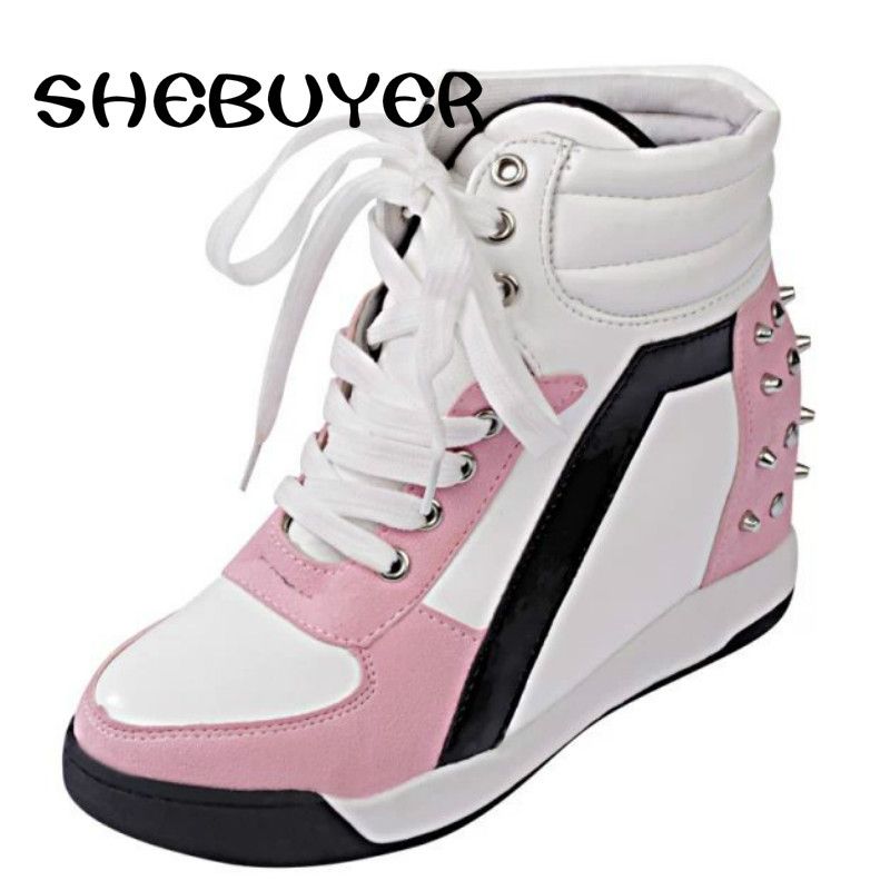 heeled sneaker booties