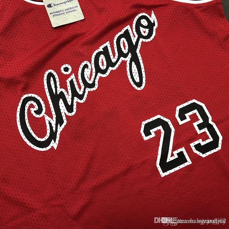 Chicago Bulls Michael Jordan 23 Red NBA Jersey –