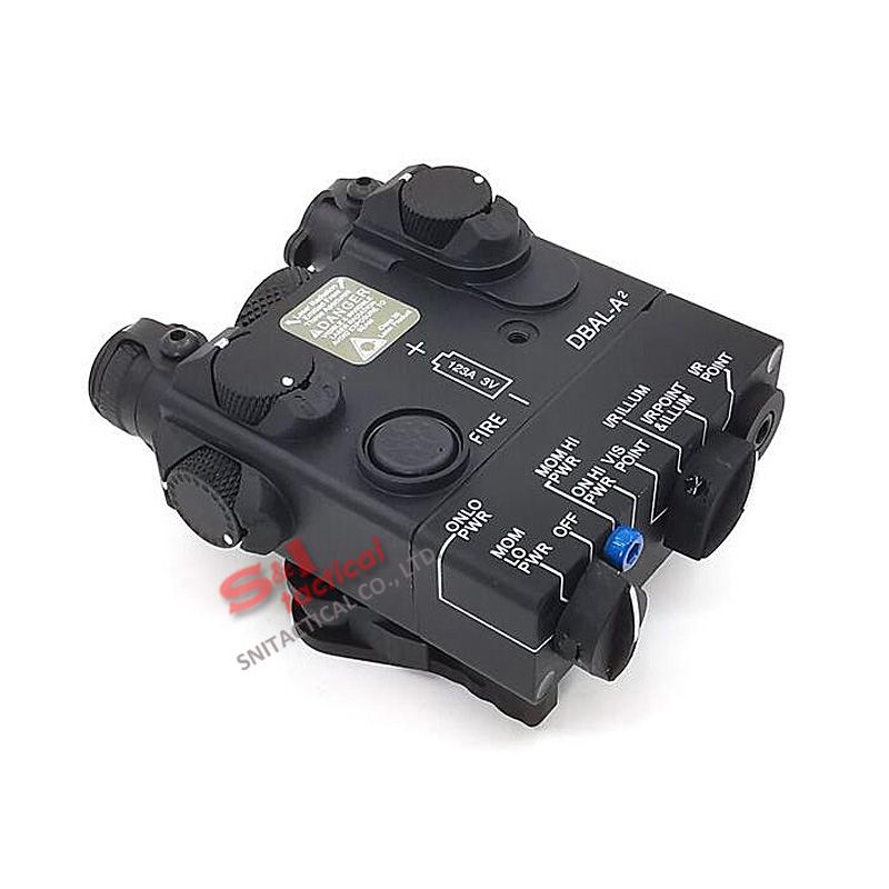Red Laser Battery Box Tactical PEQ-15A DBAL-A2 Weapon Light LED White Light IR 