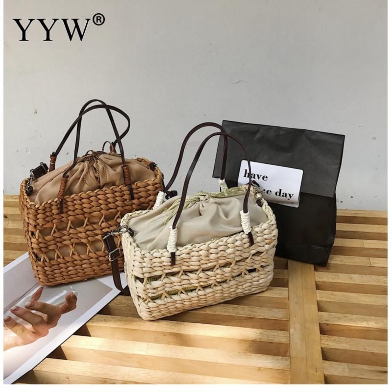 straw clutch handbag