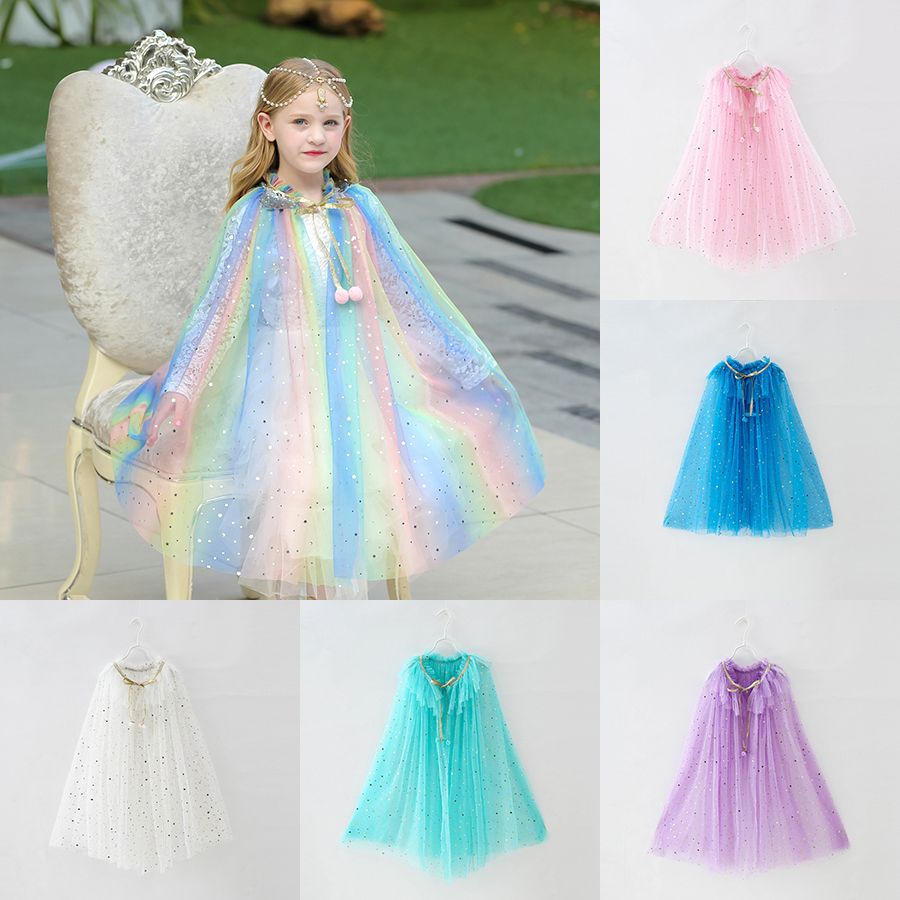 poncho girl dress