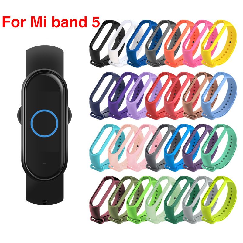 Compra Correa De Silicona Colorida Para Xiaomi MI Band 5 Smart Band  Reemplazo De Correa Para MI BEND5 Muñeca En Xiaomi MIBAND 5 Correa De  Muñeca Barato | Entrega Rápida Y Calidad | Es.Dhgate