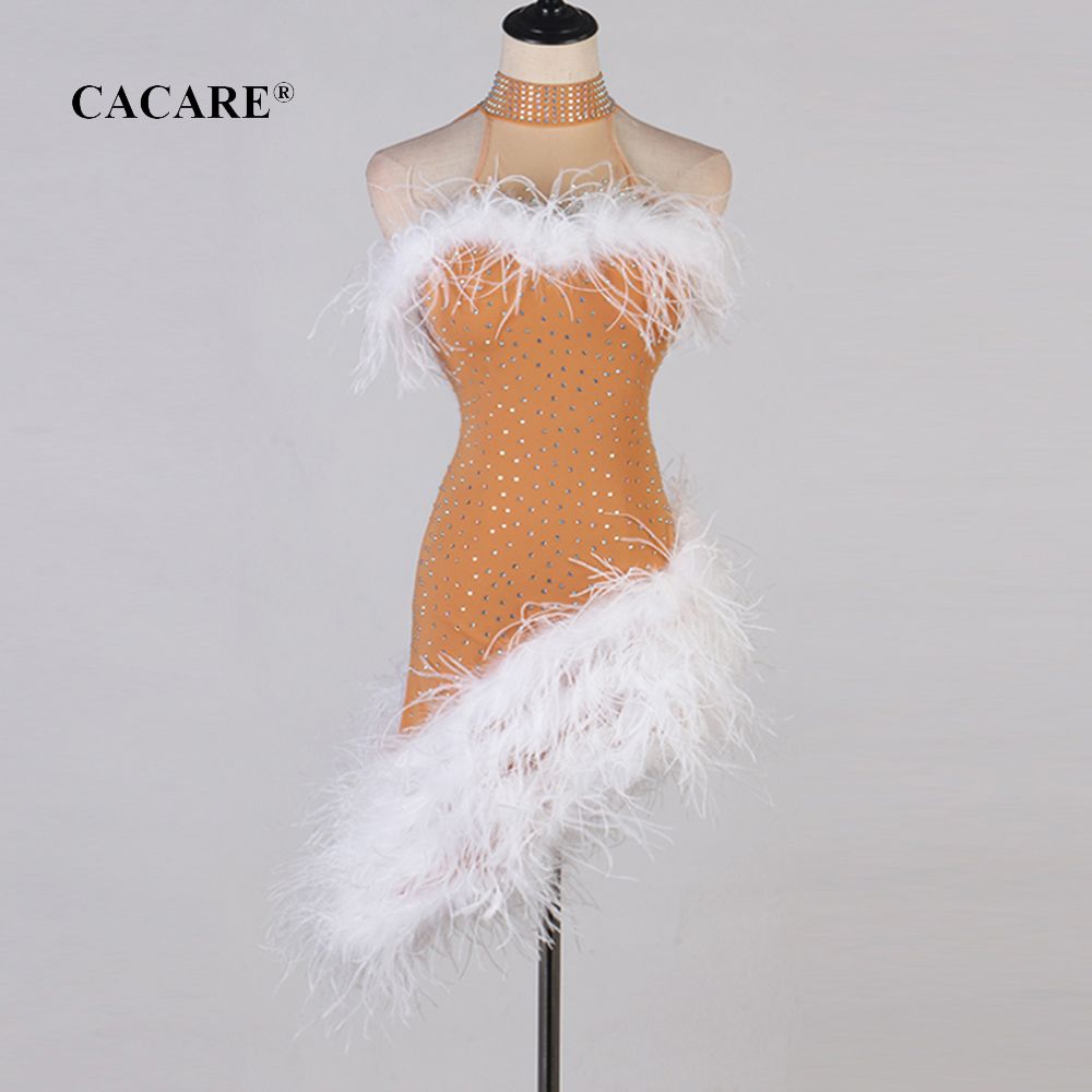 fringe latin dance dress