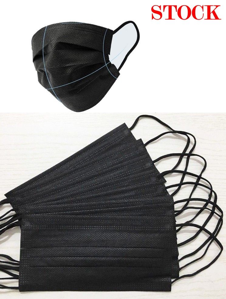 black disposable mask black disposable mask