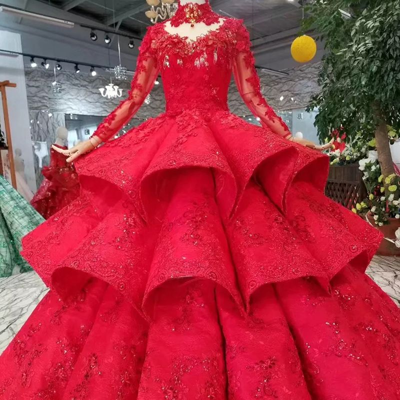 luxurious ball gowns