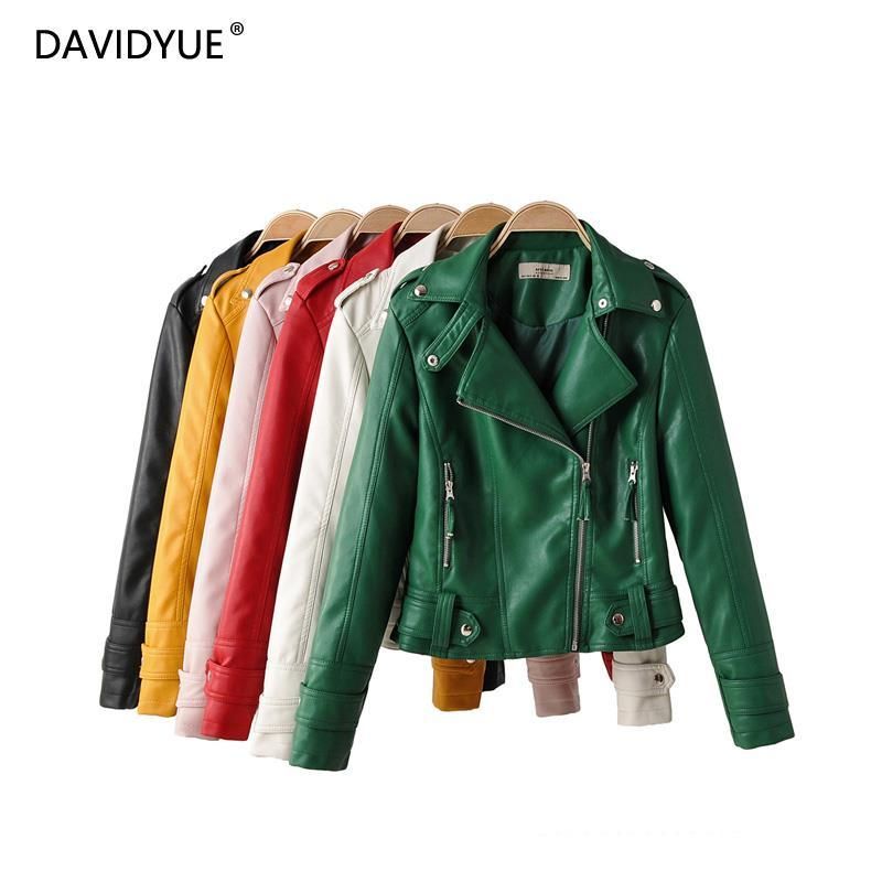 green ladies leather jacket