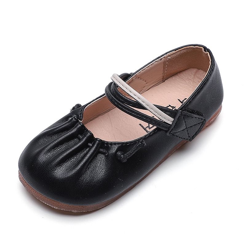 baby girl black flats