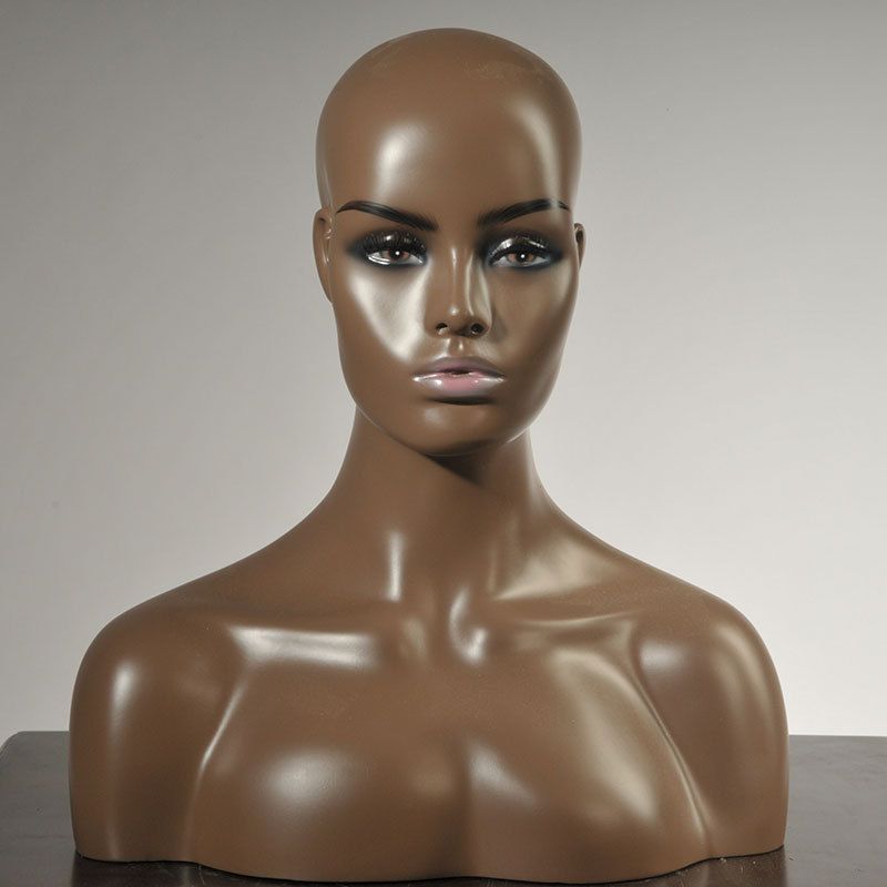 Fiberglass Mannequin Head Bust For Wig Jewelry And Hat Display