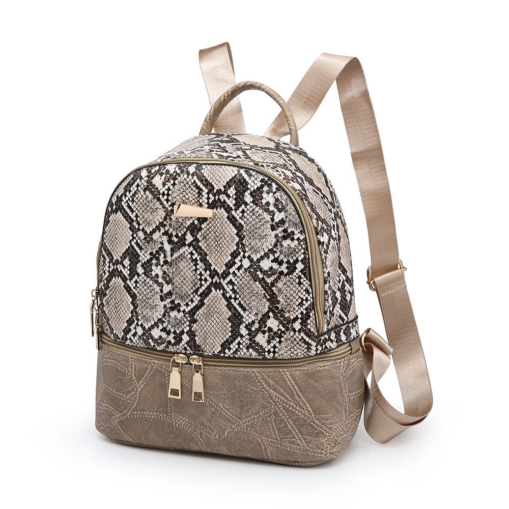 aldo snakeskin backpack
