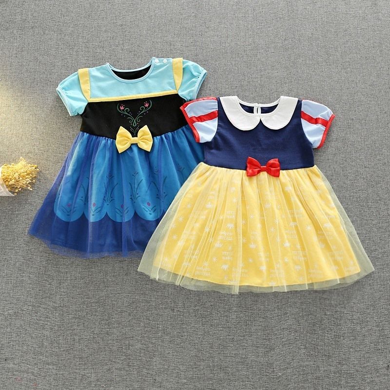 vestido de bebe branca de neve