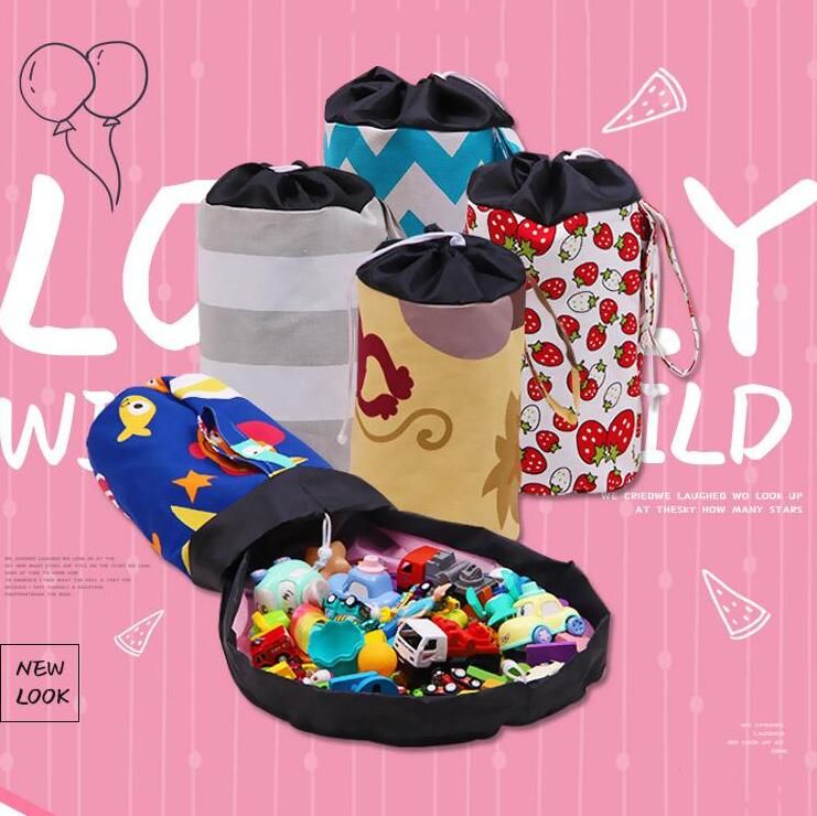 bucket toy organizer