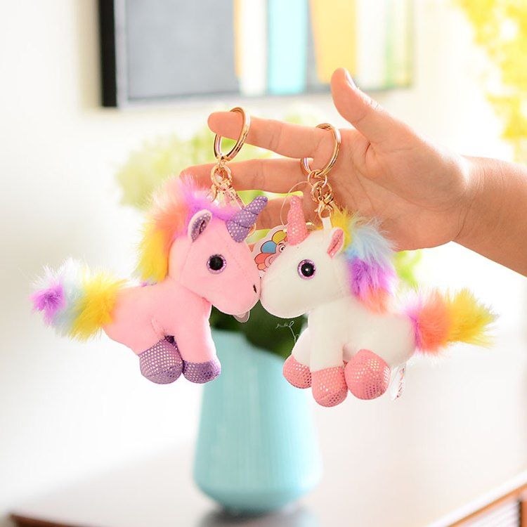 small stuffed unicorn