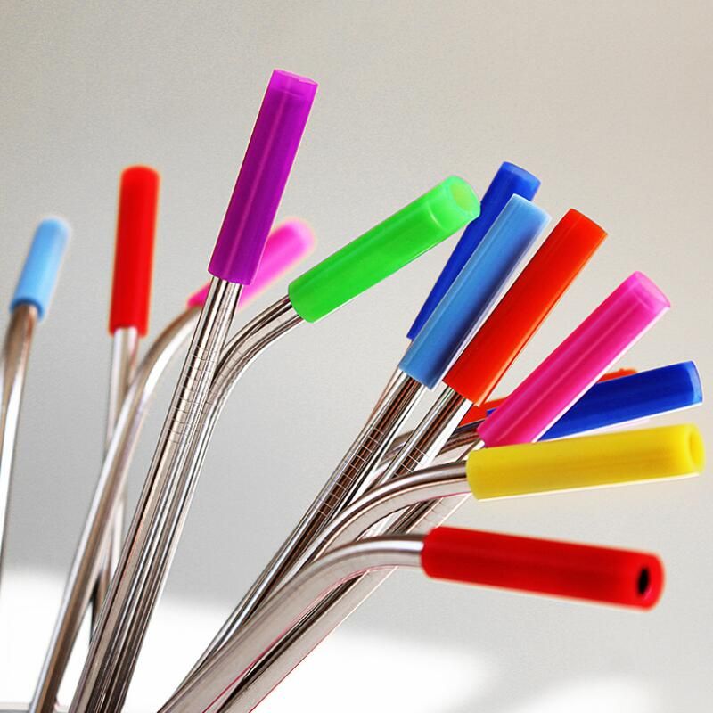 straws with caps