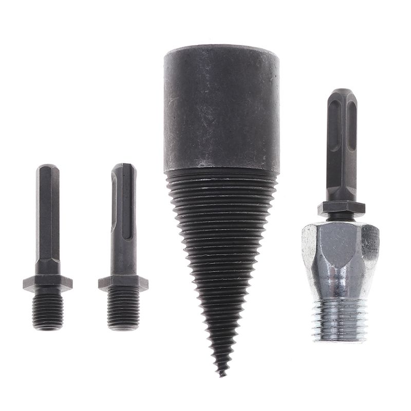 2020 42Mm Firewood Drill Bit Chop Wood Splitting Splitting Cone Log