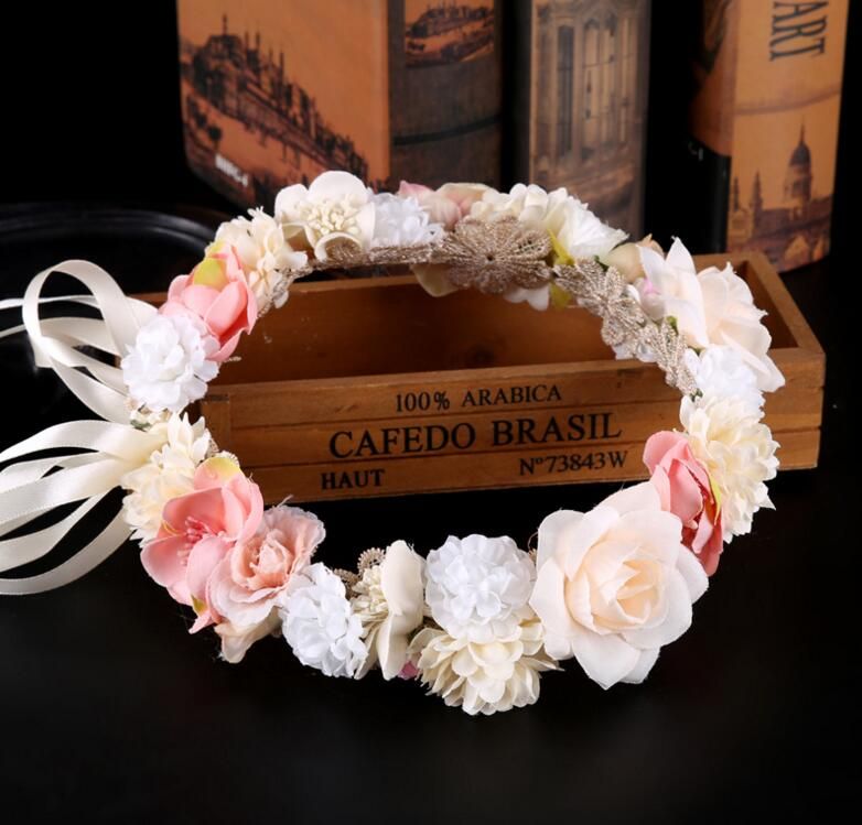 flower garland headpiece