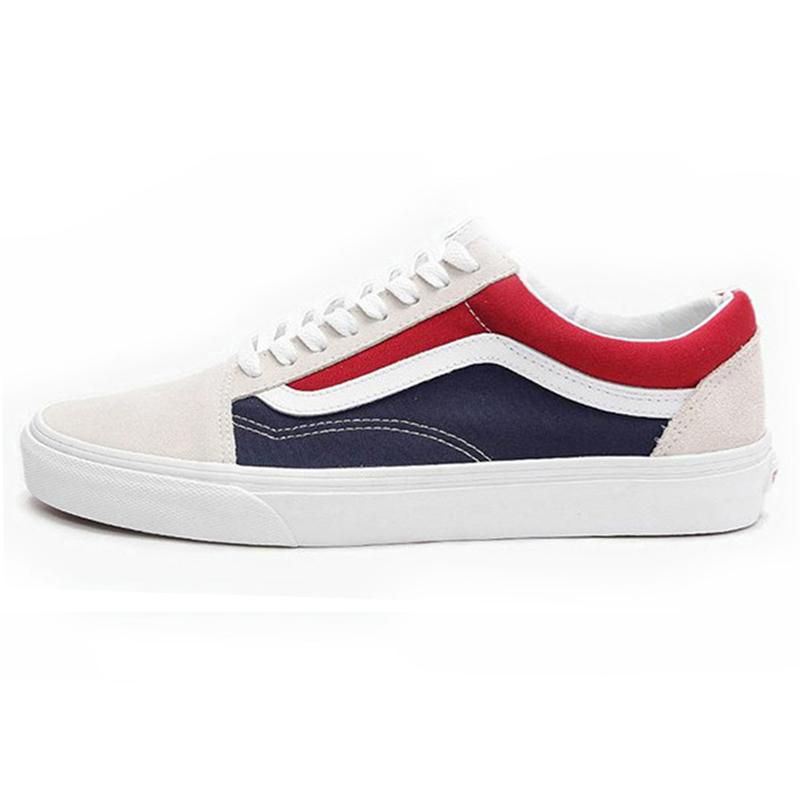 vans old skool mujer rojas