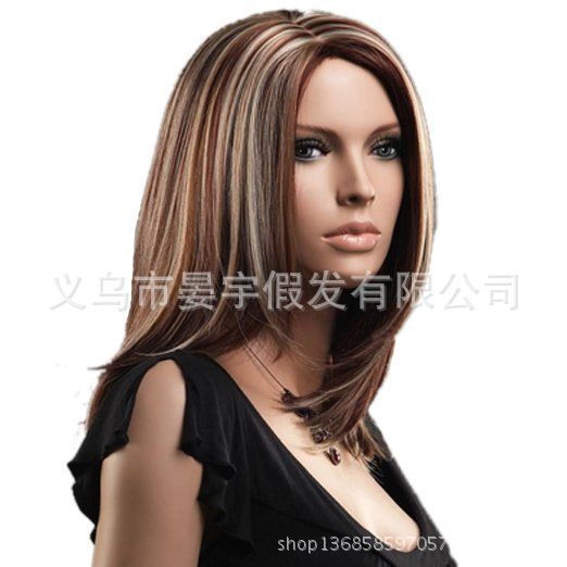 Bobo Women In Europe And The United States In The Long Hair Brown