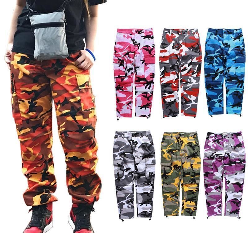 camo cargo sweatpants