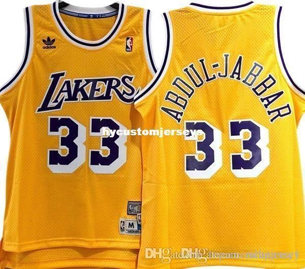 kareem abdul jabbar lakers jersey