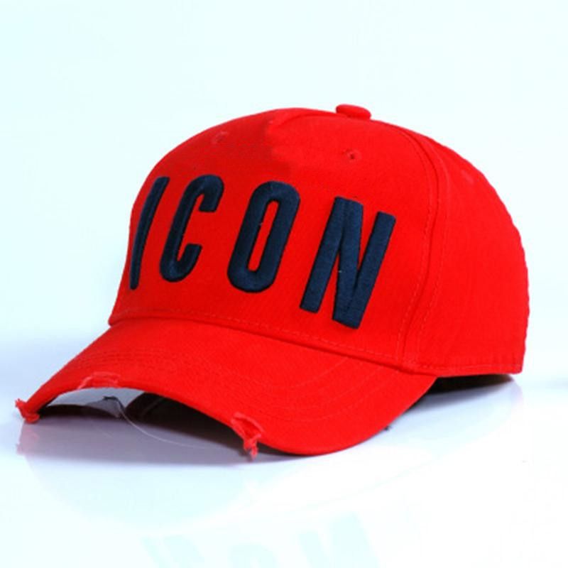 casquette icon rouge