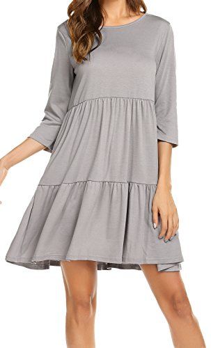 ruffle t shirt dress