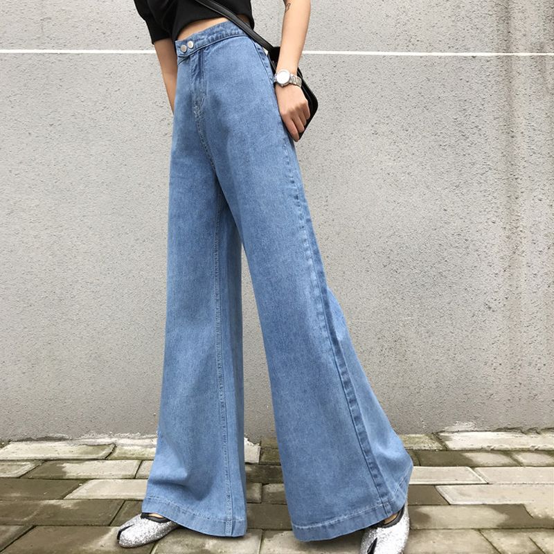 80S Vintage Long Big Bell Bottom Flare 