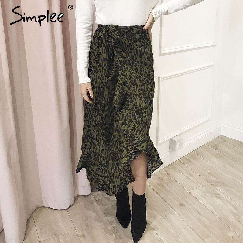 leopard print maxi skirt australia