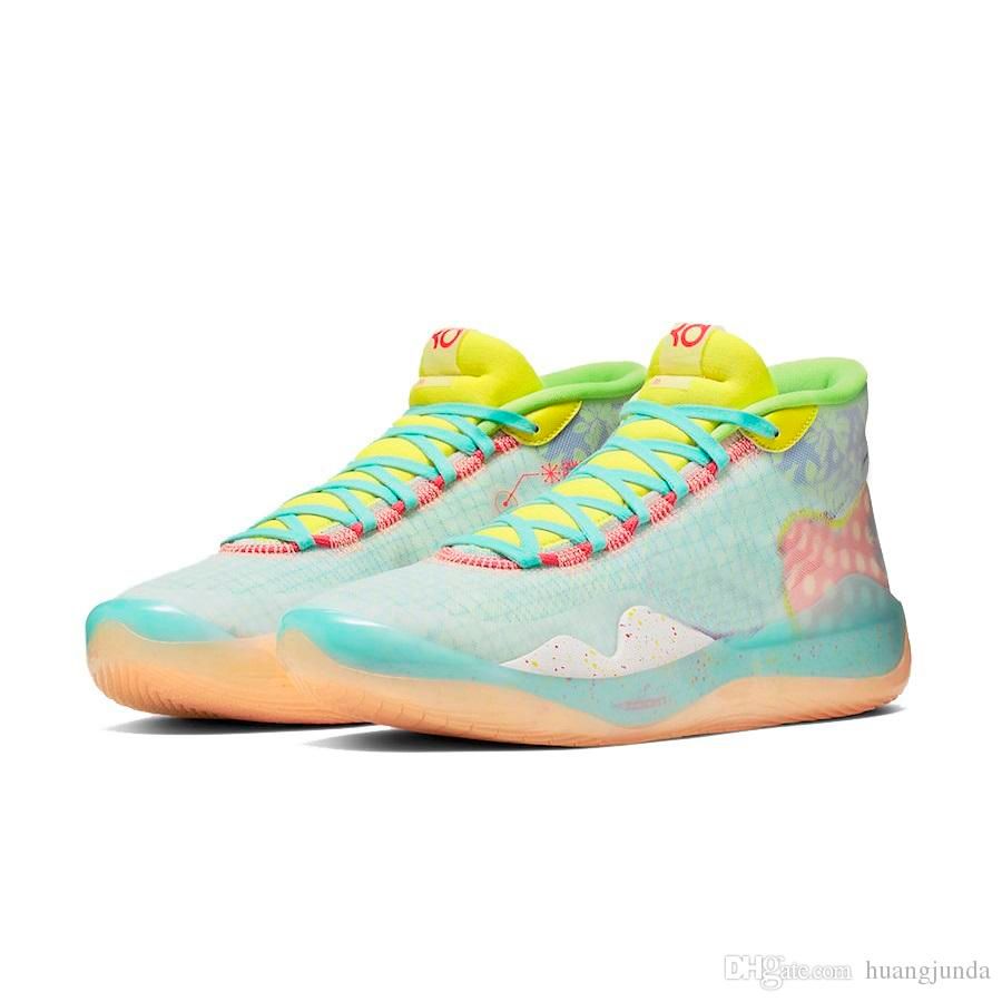 bright colored basketball shoes