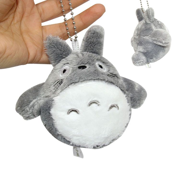 totoro keychain plush