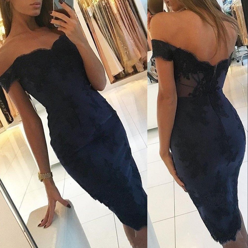 sexy short blue dress
