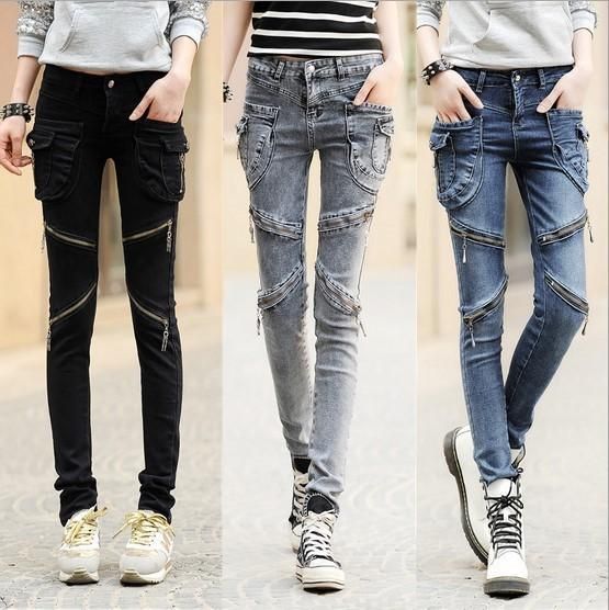grey moto jeans womens