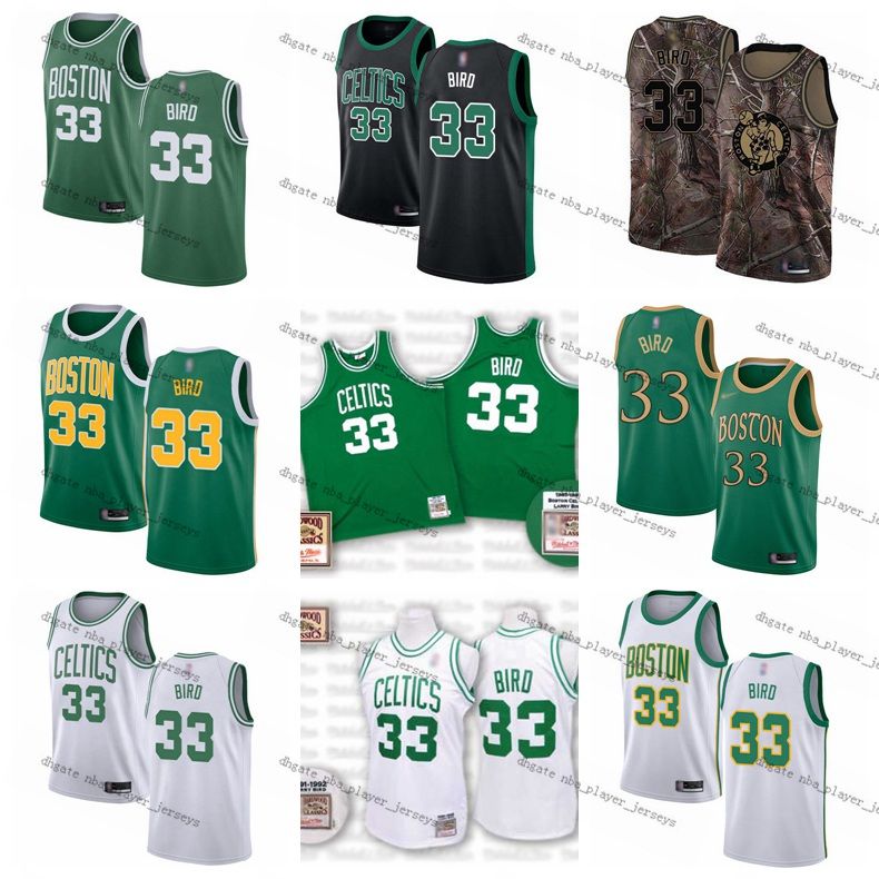 larry bird youth basketball jersey