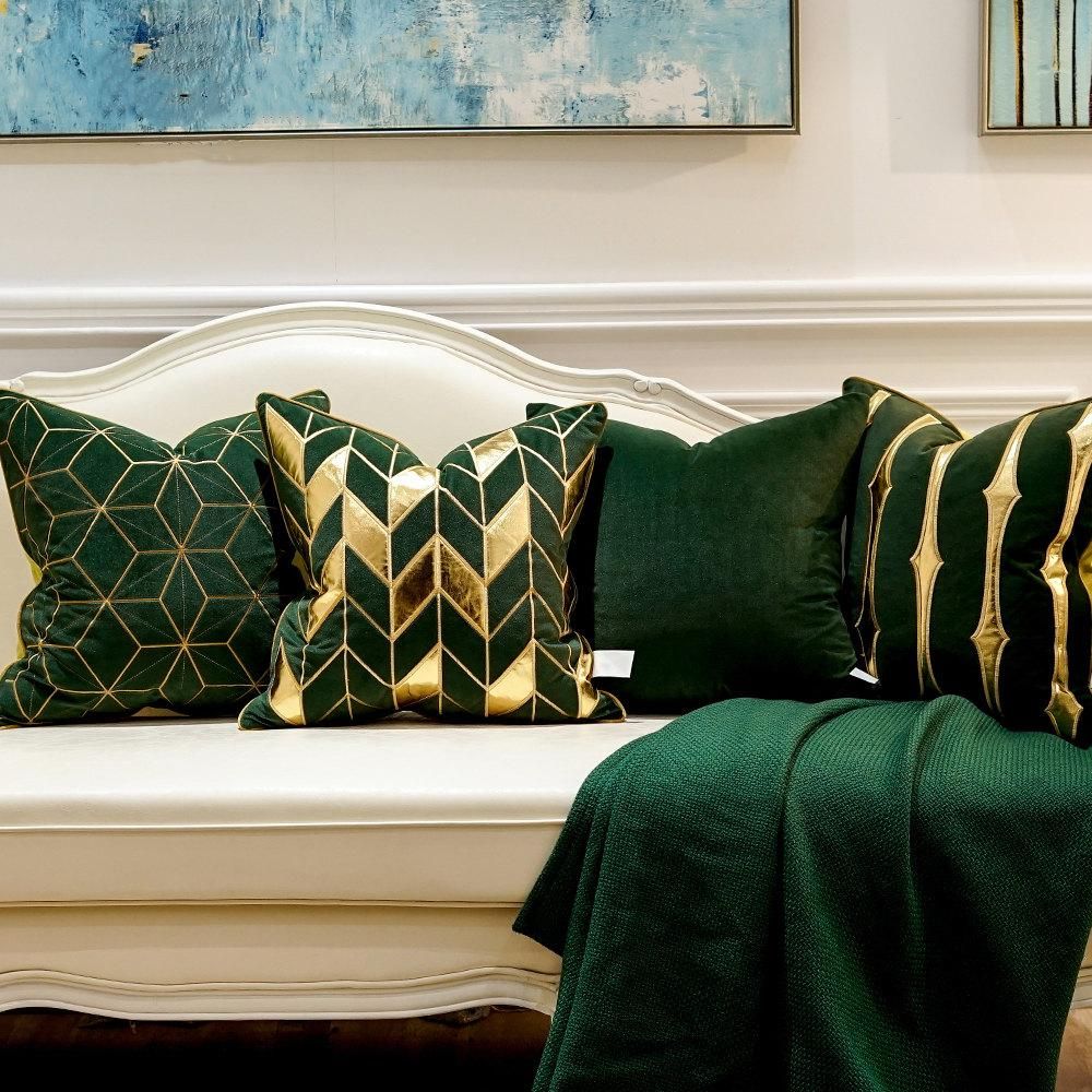 pillow and pillow case blanket Custom appliqued chevron nap mat cover
