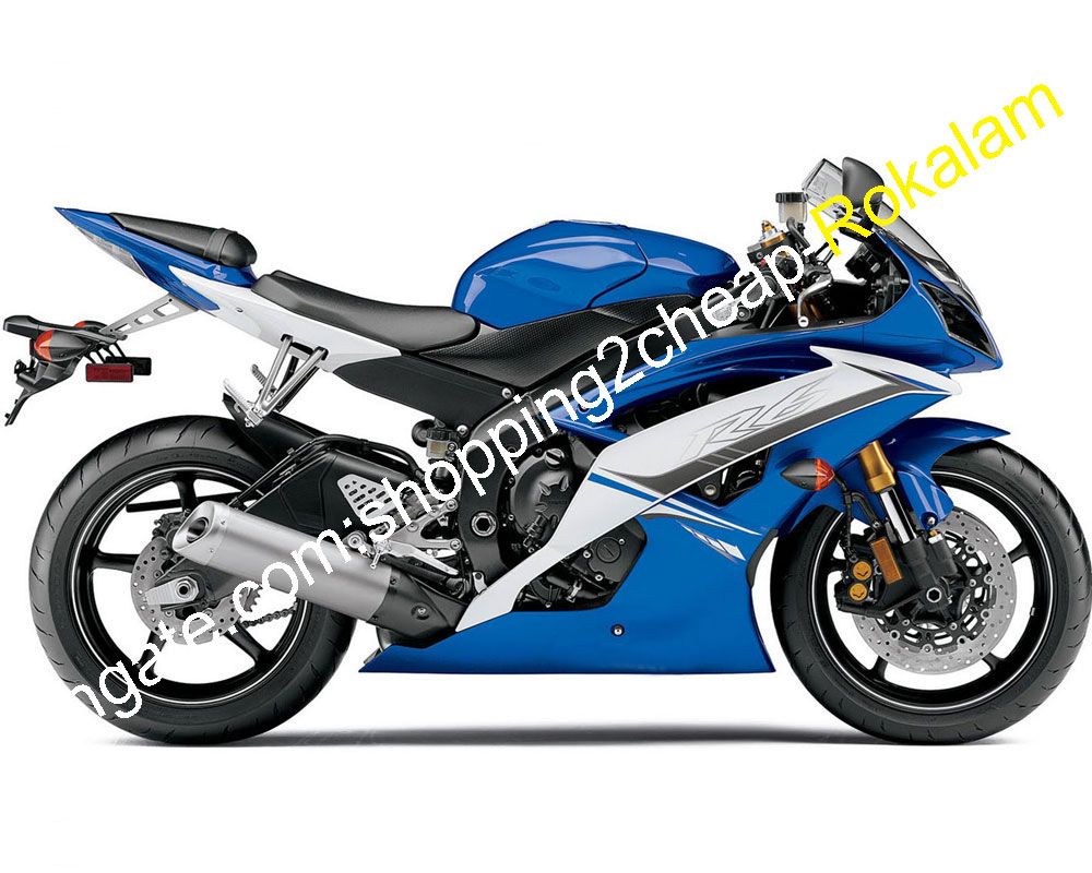 Yamaha R6 White 2009
