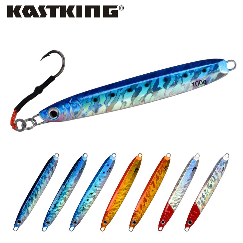 2020 KastKing 100g 150g Saltwater Fishing Lure With Single Hook Sea